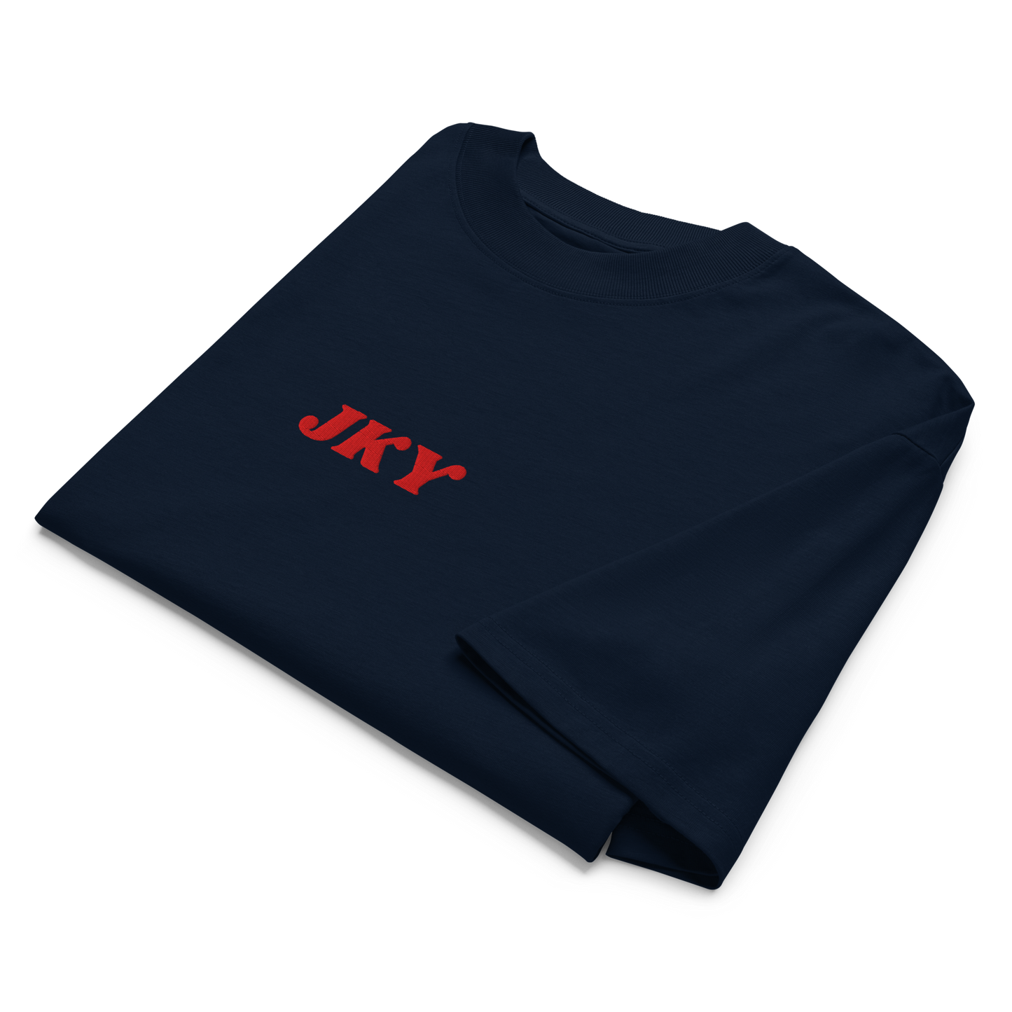 T-shirt col montant écologique unisexe